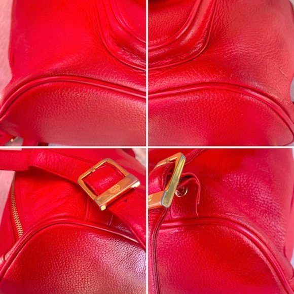 AUTHENTIC MCM Red Backpack - Picture 9 of 12